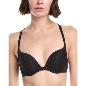 Passionata Womens Leila Wired Push-Up Bra, Black